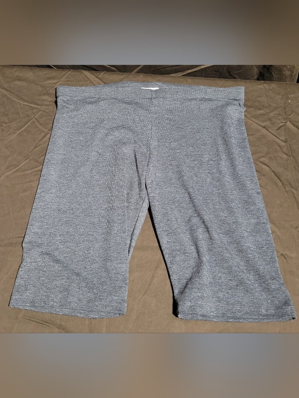 2 Pair Womens Gray Bike Shorts  2xl